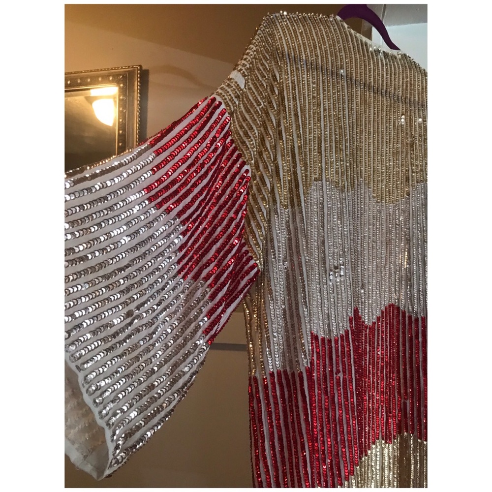 ✨Beautiful Like New Sequin sparkle Kimono!✨